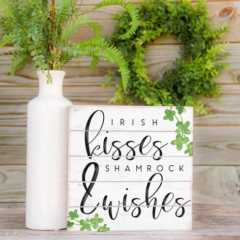 Simply Said, INC Perfect Pallet Petites 8" Wood Sign - Every Day is a Good Day to be Irish - Saint Patrick's Day Décor PET21148 in Saudi Arabia