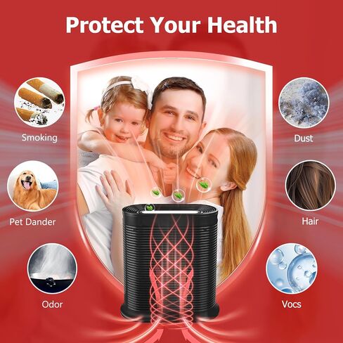 Funmit HEPA Filter R استبدال لـ Honeywell HPA100/200/300 و 5000 سلسلة ، 9 حزمة مرشح HEPA حقيقي متوافق مع مرشح Hernywell R (HRF-R3 و HRF-R2 و HRF-R1) in Kuwait