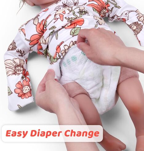 MVUOCR Newborn Baby Girl Sleeper Gown, Soft Breathable Newborn Sleepers with Bottom Fold-Over Pouch & Mittens,Long Sleeve Infant Sleepwear with Hat,Babys Gifts Essential Outfit Orange Flower in Kuwait