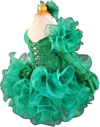 Jenniferwu G192 Infant Toddler Baby Newborn Little Girl's Pageant Party Birthday Dress in Saudi Arabia