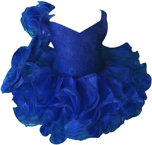 Jenniferwu G192 Infant Toddler Baby Newborn Little Girl's Pageant Party Birthday Dress in Saudi Arabia