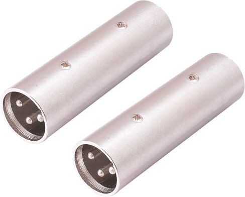 HUALUE 3Pin XLR Male to 5Pin XLR Female Audio DMX Adapter, DMX Stage Light Convertor, 5Pin Female XLR to 3Pin Male XLR Audio Connector for Microphone DMX-2Pack in Saudi Arabia