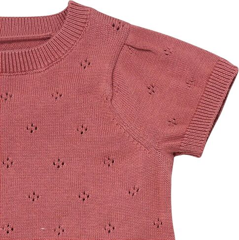 Modern Moments by Gerber Baby Girls 2-piece Sweater Knit Set (Top & Shorts) in Saudi Arabia