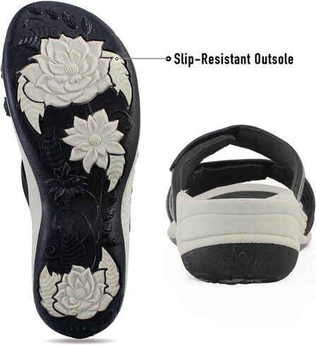 أحذية حمامة الذهب توقيع الراحة المشي عبر الصنادل المريحة للنساء للنساء in Kuwait