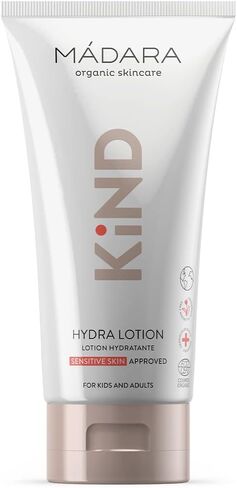 MÁDARA Organic Skincare | KIND Hydra Body Lotion – Organic Certified Replenishing Baby Lotion, Hydrates And Nourishes Sensitive Skin, Suitable For The Whole Family, Dermatologically Tested, 5.9oz in Kuwait