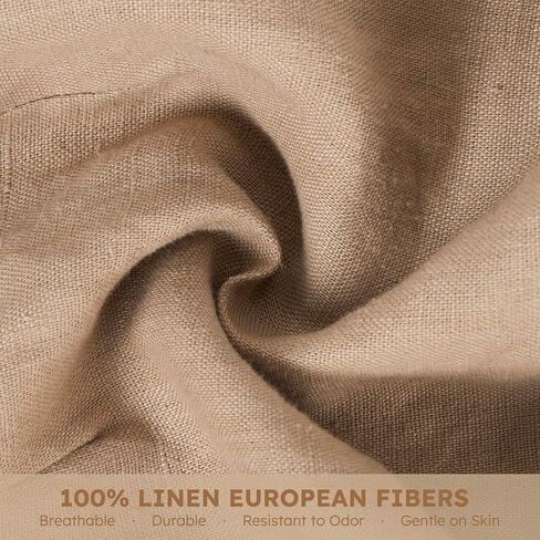 Baby Carrier - Premium Fibers 100% Linen, for Newborn to Toddler, Compact & Adjustable, Ergonomic with Lumbar Support, 7-44 pounds, Brownish Orange in Kuwait