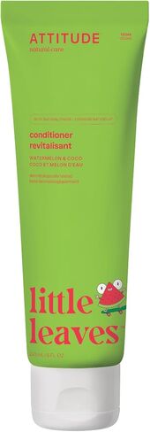 ATTITUDE Natural Conditioner for Kids, Hypoallergenic, Vegan, Plant- and Mineral-Based, Vegan and Cruelty-free, Watermelon & Coco, 8 Fl Oz in Saudi Arabia
