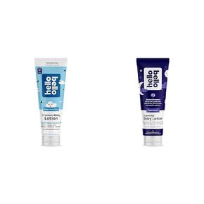 Hello Bello Premium Baby Lotion Bundle | Vegan Non-Greasy Moisturizing Lotion for Babies and Kids | 8.5 FL Oz (2 Pack)