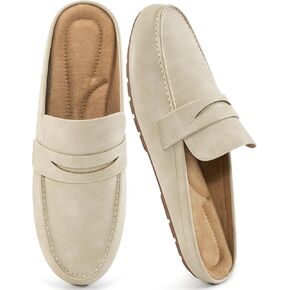 حذاء Harese for Women Flats: مريح من زحام بغل عاريات البغل عاريات زلة المشي غير الرسمية على محافظات العمل على العمل