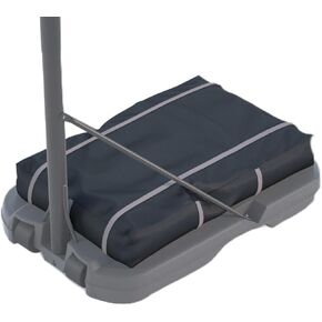 Basketball Hoop Sandbag - Heavy Duty Weighted Bottom Anchor for Basketball Frames - Made of 600D Waterproof And Dustproof oxford fabric, Double Layer Fabric, L 35.4" x W 23.6" x H 5.1", Only Bag.