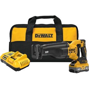 DEWALT 20V MAX XR Cordless Reciprocating Saw Kit XR POWERPACK with Battery and Charger Included (DCS384WW1)