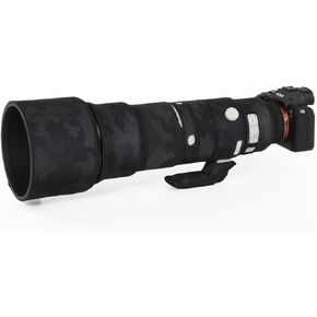 ZZQ&CCF Waterproof Camo Lens Coat for Sony FE 400-800mm f/6.3-8 G OSS Camouflage Lens Rain Protective Cover SEL400800-#LYMC Green Leaf
