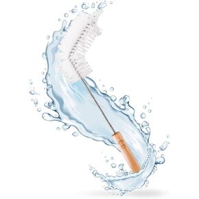 Almond Cow - Milk Jug Brushes for Cleaning, Premium Cleaner With Angled Design for Bottles, Multipurpose Cleaning Brushes for Household Use, 13-Inch Long Handle Scrub Brush