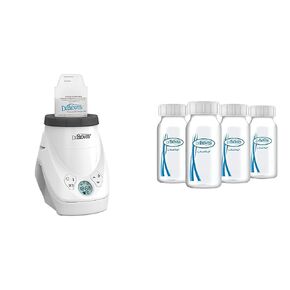 Dr. Brown’s Natural Flow MilkSPA Breastmilk and Bottle Warmer with Breastmilk Storage and Collection Bottles - 4 Oz (Pack of 4)