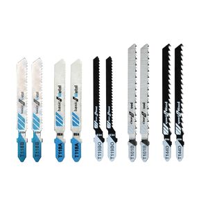 T5002 T-Shank Multi-Purpose Jigsaw Blades for Bosch Jigsaw Blade Set ，Cutting Wood and Metal（10 Pc）