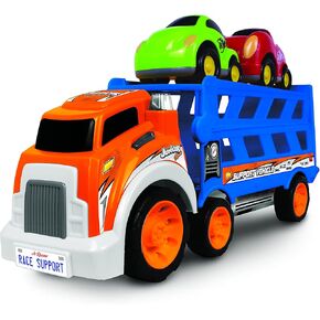 NKOK Junior Racers Free Wheel 2-in-1 Slide Transporter w/ 2 Vehicles