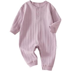 Unisex Newborn Baby Jumpsuit 100% Cotton Long Sleeve Outfit Soft Comfortable Baby Clothes for Boys and Girls