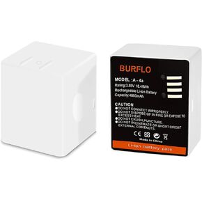 2Pack Rechargeable Battery for Arlo Pro 5/5S 2K/Arlo Pro 3/Pro 4/Ultra/Ultra 2 Camera,Model A-4A,‎VMA5400 VMC4040 VMC4040P VMC5040 VMS4240P VMS4340P VMS4440P VMS4640P VMC4350B VMC4050P- 308-10069-01