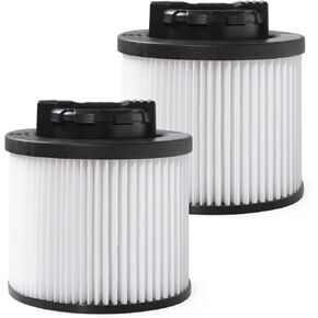 1 Pack DXVC4001 Vacuum Filters Replacement, Compatible with DEWALT 4-5 gallon wet dry shop vac DXV04T DXV05P DXV05S DXV08S and DXV06G