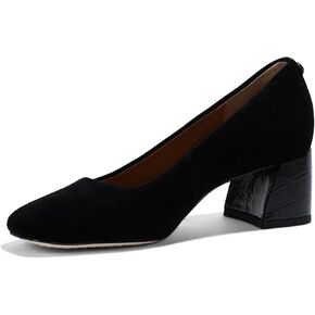 Donald Pliner Women's Aquarius 2" Block Heels, Square Closed Toe Chunky Heels for All Day Wear