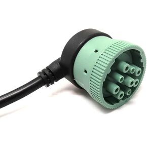 كابل Obd II Splitter Y J1962 16 Pin ذكر إلى محول أنثى مزدوج