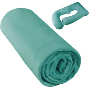 Pregnant Woman Pillowcase, 57 "x 28" Pregnant Woman Replacement Pillowcase, Velvet Replacement Pillowcase, Double Zipper Cotton Fabric, Super Soft, (Blue-Only Pillowcases)