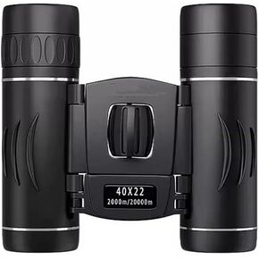 Digital Binoculars Camera, 2.4" LCD Display 12X 48MP Pictures 2.5K Videos Camera with 32GB Card, Binoculars for Bird Watching Hunting Outdoor Adventures (DT40)