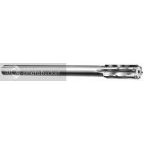 15/32" (.4688") Diameter Carbide Tipped Chucking Reamer, Full Flute Carbide, (15/32), 55530