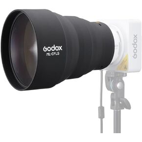 Godox ML-CFL5 Collapsible Silicone Fresnel Attachment, Adjustable Light Modifier for ML-L15 & ML-L36 Lens Reflectors of Godox ML100BI ML100R, Enhancing Beam Intensity and Coverage