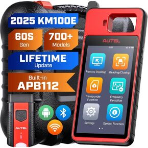 Autel MaxiIM KM100E Scanner 2025, Diagnostic Tool OBD Learning for 700+ Brands