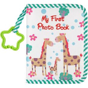 TOYANDONA Babys My First Family Album - Soft Baby Book First Year Baby Photo Book for Babies Newborns Toddlers & Kids, Registry Must Haves For Birthday and Christmas Baby Photo Album