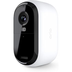 Essential Security Camera HD | Indoor - Outdoor | 2nd Gen | Wireless with Spotlight, 2-Way Audio, Color Night Vision, Live Stream, Motion Activiation, Real Time Notifications - White, 1 Cameras