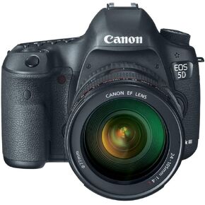 Canon EOS 5D Mark III 22.3 MP كاميرا CMOS CMOS الرقمية SLR مع EF 24-105mm f/4 L هي عدسة USM (تم تجديدها المعتمدة)