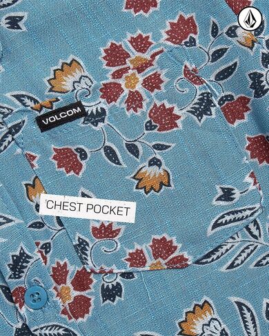 Volcom Toddler Boy Shorts Set - 2 Piece Short Sleeve Button Down Dress Shirts and Twill Shorts - Toddler Boys Summer Outfits in Kuwait