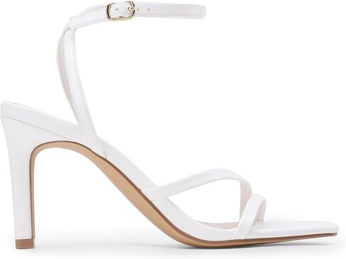 DREAM PAIRS Women’s High Stilettos Heels Open Toe Square Sandals Ankle Strap Pumps Sexy Comfort Strappy Dress Shoes Party Wedding Heeled Sandals in Saudi Arabia