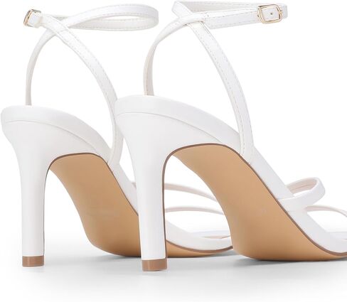 DREAM PAIRS Women’s High Stilettos Heels Open Toe Square Sandals Ankle Strap Pumps Sexy Comfort Strappy Dress Shoes Party Wedding Heeled Sandals in Saudi Arabia