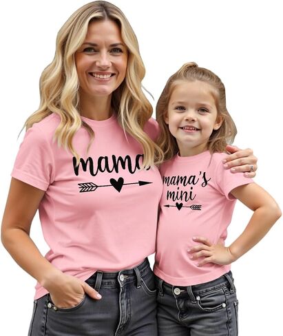 Modntoga Mommy وأنا متطابقة الزي عيد الأم ماما قميص ميني أمي أمي طفل كيوبيد الحب القميص تي شيرت تي شيرت تي شيرت تي شيرت تي شيرت تي شيرت تي شيرت in Kuwait
