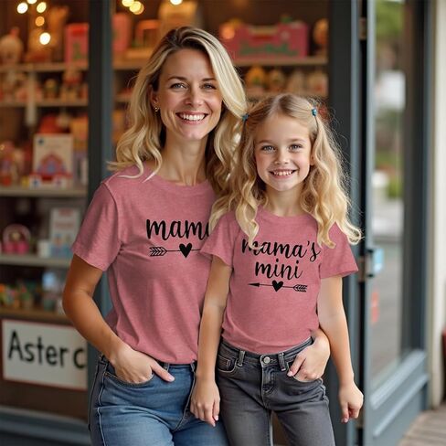 Modntoga Mommy وأنا متطابقة الزي عيد الأم ماما قميص ميني أمي أمي طفل كيوبيد الحب القميص تي شيرت تي شيرت تي شيرت تي شيرت تي شيرت تي شيرت تي شيرت in Kuwait