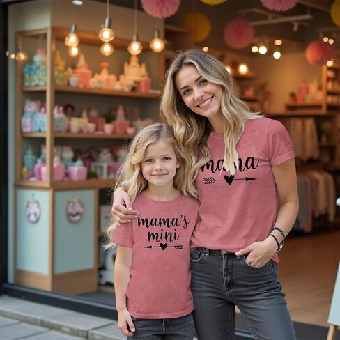 Modntoga Mommy وأنا متطابقة الزي عيد الأم ماما قميص ميني أمي أمي طفل كيوبيد الحب القميص تي شيرت تي شيرت تي شيرت تي شيرت تي شيرت تي شيرت تي شيرت in Kuwait