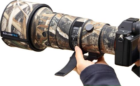 غطاء عدسة Rolanpro الممولة لـ Sigma 500mm F5.6 DG DN OS Sports E Mount Camouflage Coat Lens Sleeve Lens Case Raincover-#18 in Kuwait