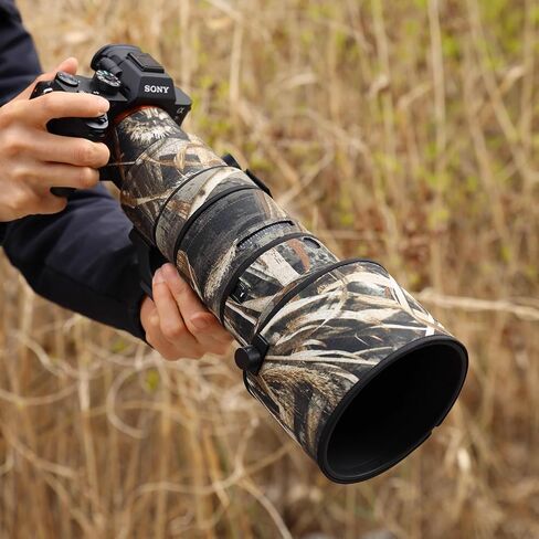 غطاء عدسة Rolanpro الممولة لـ Sigma 500mm F5.6 DG DN OS Sports E Mount Camouflage Coat Lens Sleeve Lens Case Raincover-#18 in Kuwait