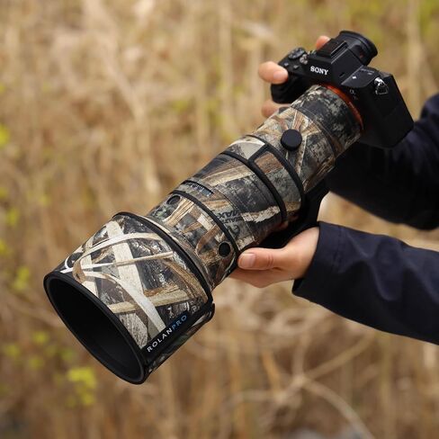 غطاء عدسة Rolanpro الممولة لـ Sigma 500mm F5.6 DG DN OS Sports E Mount Camouflage Coat Lens Sleeve Lens Case Raincover-#18 in Kuwait