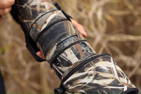 غطاء عدسة Rolanpro الممولة لـ Sigma 500mm F5.6 DG DN OS Sports E Mount Camouflage Coat Lens Sleeve Lens Case Raincover-#18 in Kuwait