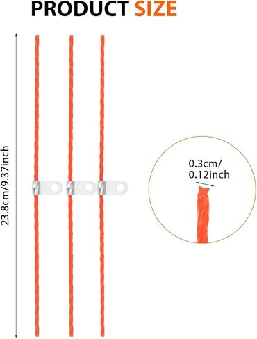 Thten WA 00104 WA0004 TRIMMER BLEDES HEAD متوافق مع WORX WG180 ، WG175 ، WG180 ، WG170 ، WG166 ، WG165 ، WG163 ، WG157 ، WG156 ، WG155 ، WG154 ، WG153 ، WG152 ، WG151.5 ، WG151 ، WG151 ، WG151. آكل سلسلة 18 حزمة in Kuwait