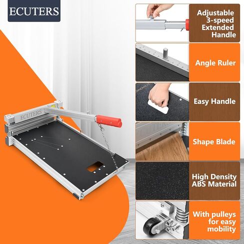 شفرة بديلة لـ ecuters 13 "قاطع الطابق الخشبي B0D9SP3NXS لصفحاء فينيل بلانيل مهندس الخشب LVP LVT VCT SPC WPC (شفرة الطاولة الكاملة) in Kuwait