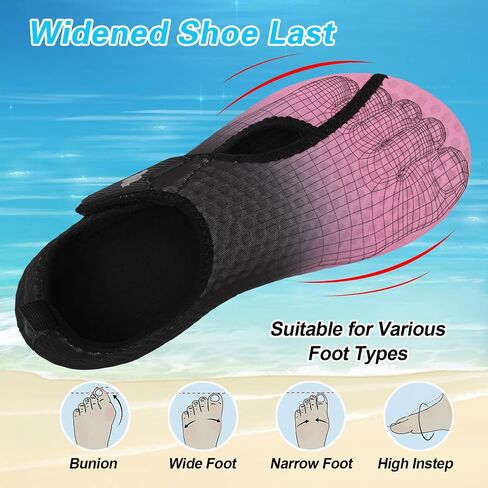 LeIsfIt Water Shoes for Women Men Swim Beach Barefoot Shoes Quick Dry Aqua Socks for Pool Diving Boating River Yoga Lake Surf in Saudi Arabia