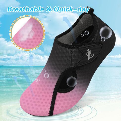 LeIsfIt Water Shoes for Women Men Swim Beach Barefoot Shoes Quick Dry Aqua Socks for Pool Diving Boating River Yoga Lake Surf in Saudi Arabia