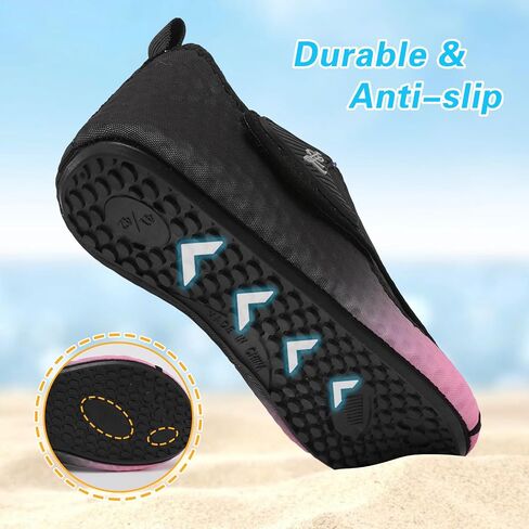 LeIsfIt Water Shoes for Women Men Swim Beach Barefoot Shoes Quick Dry Aqua Socks for Pool Diving Boating River Yoga Lake Surf in Saudi Arabia