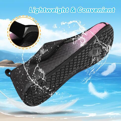 LeIsfIt Water Shoes for Women Men Swim Beach Barefoot Shoes Quick Dry Aqua Socks for Pool Diving Boating River Yoga Lake Surf in Saudi Arabia