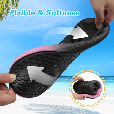 LeIsfIt Water Shoes for Women Men Swim Beach Barefoot Shoes Quick Dry Aqua Socks for Pool Diving Boating River Yoga Lake Surf in Saudi Arabia